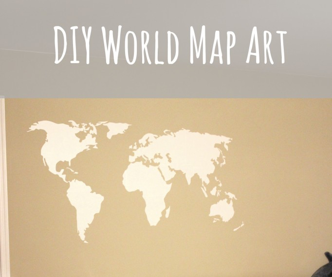 DIY WORLD MAP: WALL GEOGRAPHY