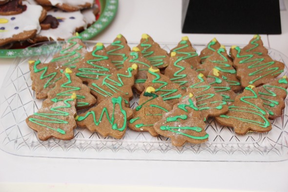 gingerbread trees…