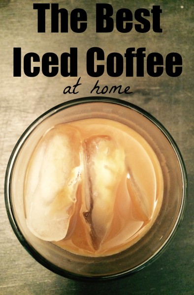 HOW TO MAKE THE PERFECT ICED COFFEE